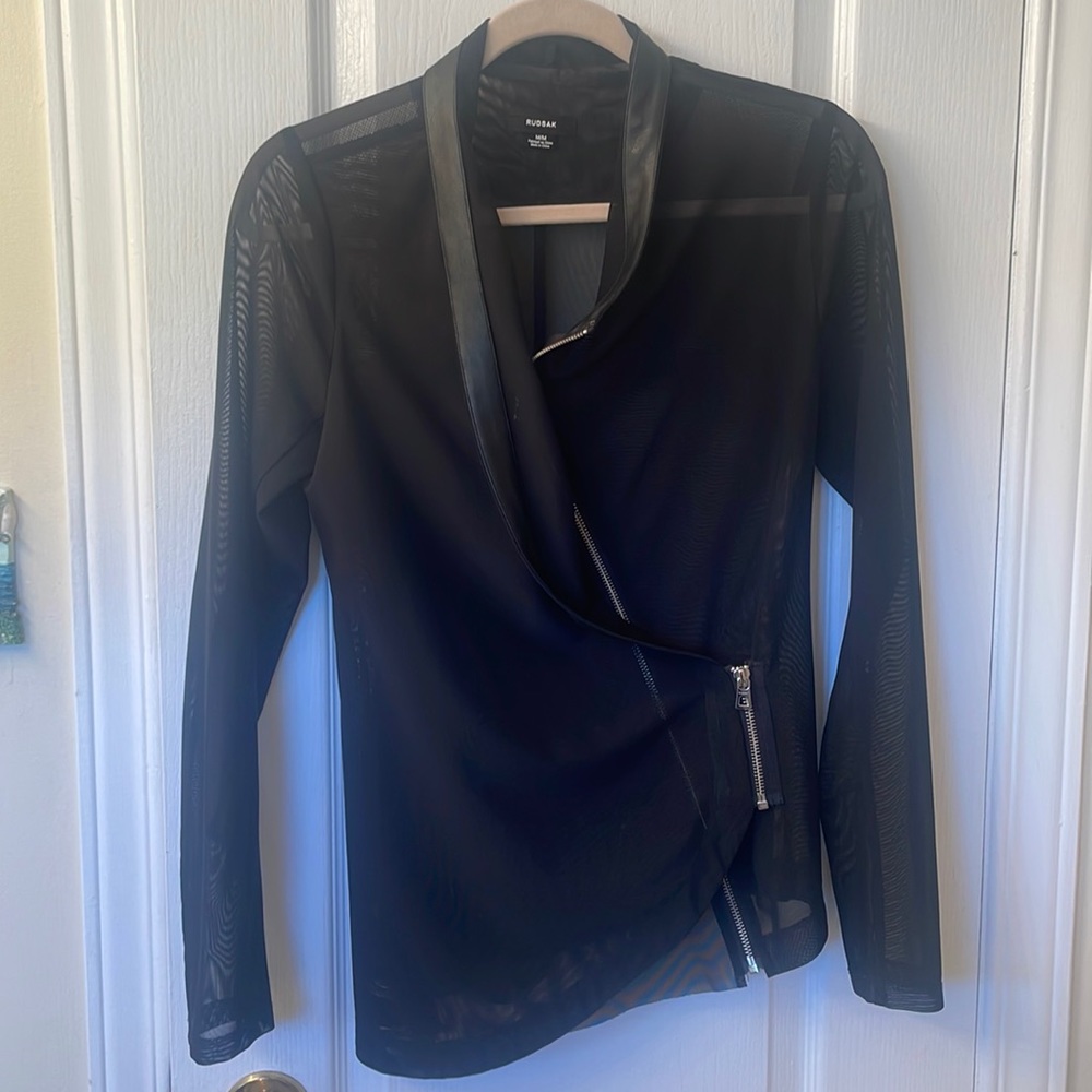 Rudsak Viktoria Tech Mesh Sweater